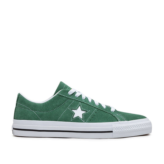 Converse One Star Pro Vintage Suede (verde/blanco)