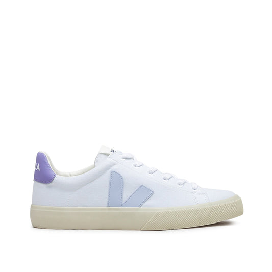 Veja WMNS Campo Canvas (White / Light Blue / Lavender)