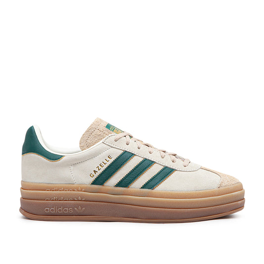 adidas WMNS Gazelle Bold (Beige / Green / Gum)