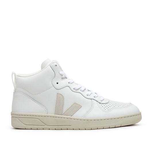 Veja V-15 Leather (White / Natural)