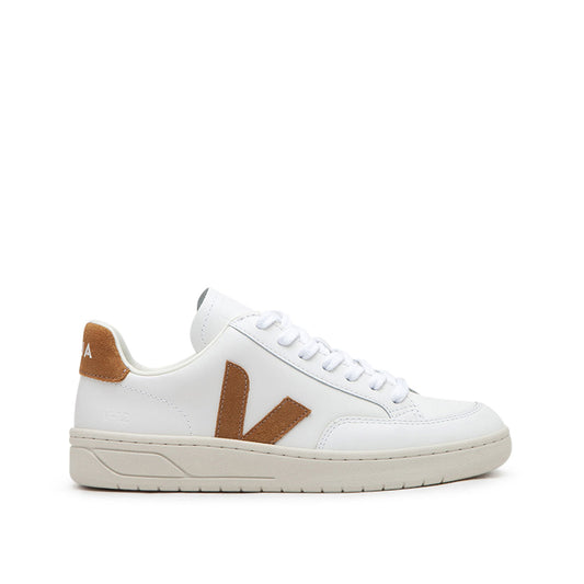 Veja WMNS V-12 Leather (White / Brown)