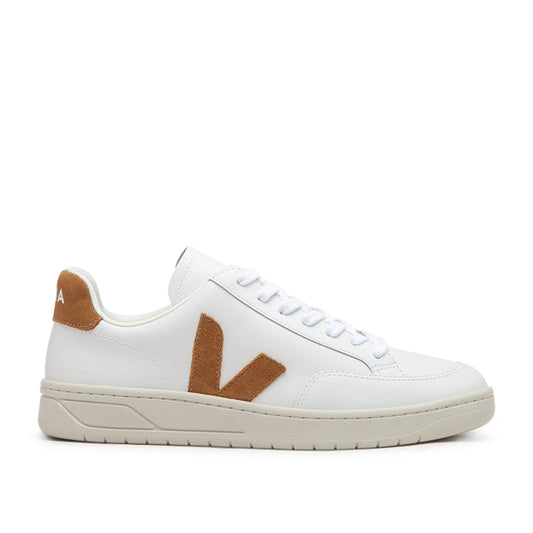 Veja V-12 Leather (White / Brown)